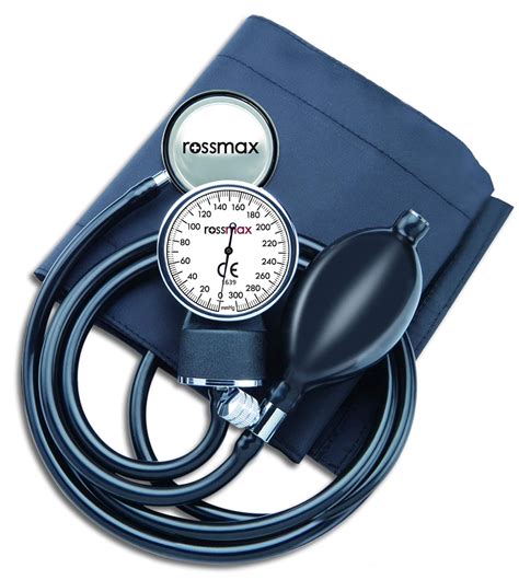 Rossmax GB102 Aneroid Blood Pressure Monitor (Black), With Stethoscope : Amazon.in: Health ...