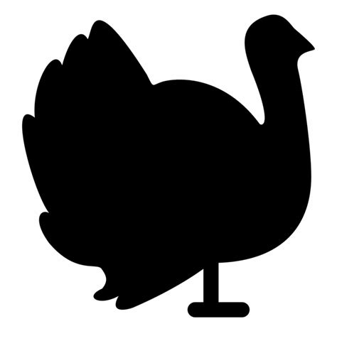 Download High Quality turkey clipart silhouette Transparent PNG Images ...