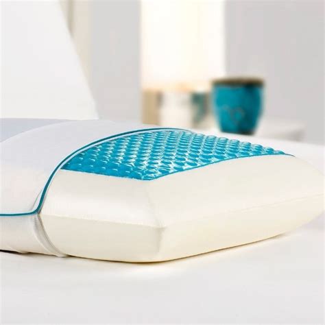 Almohada En Espuma De Memoria Cubierta Con Gel Refrescante | Mercado Libre