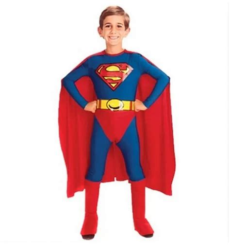 Aliexpress.com : Buy 2017 Boys Superman Costumes Classic Superhero ...