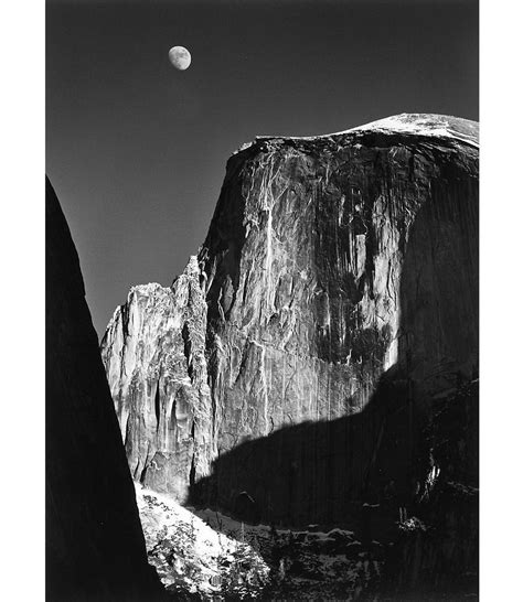 Ansel Adams - Moon and Half Dome, Early Special Edition Yosemite Print at 1stDibs | ansel adams ...