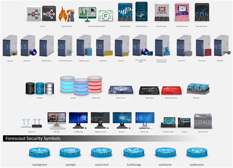 Network Symbols | 3D-Networking