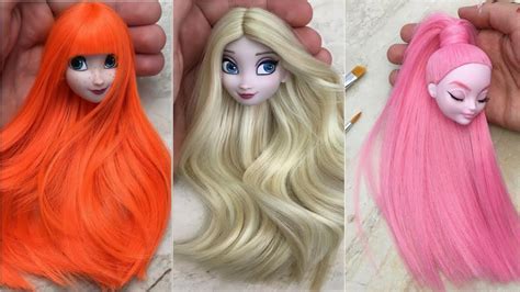 Disney Princess Dress Transformation DIY Miniature Ideas for Barbie ...