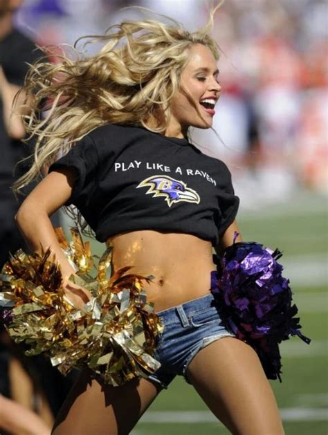 Pin on BALTIMORE RAVENS CHEERLEADERS