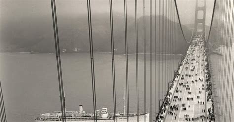 Golden Gate Bridge Opening c.1937 ~ vintage everyday