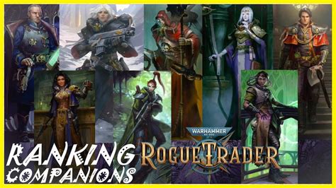 Warhammer 40,000: Rogue Trader - Ranking all Companions in Early Alpha - Worst to Best - YouTube