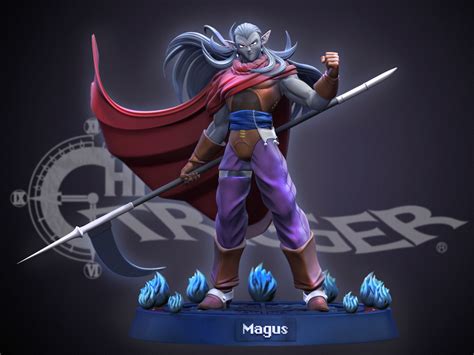 ArtStation - Magus Chrono Trigger - Fan Art