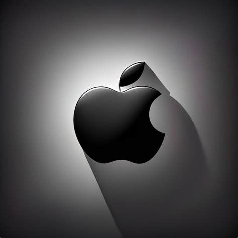 Apple logo logo design apple icon vector illustrationapple on a black ...