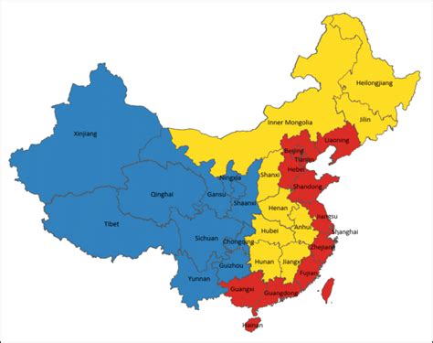 zprávy stavitel očistit china provinces map Environmentalista Komerční Mírně