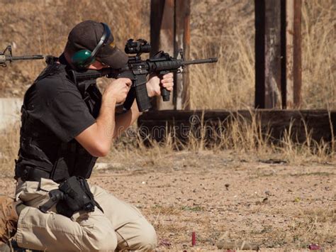 Rifle Training editorial stock photo. Image of people - 42046448