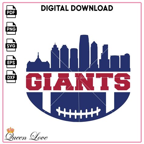 New York Giants PNG, football Vector, NFL SVG, Giants Sport - Inspire ...