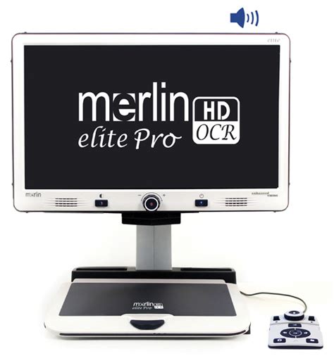 Merlin Elite Pro Electronic Magnifier with OCR/TTS - Vision Forward