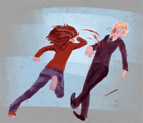 Hermione Punches Draco! by pskibobby on Newgrounds