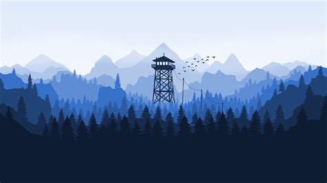 Blue Firewatch Wallpapers - Top Free Blue Firewatch Backgrounds - WallpaperAccess