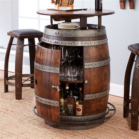 Wine Barrel Bistro Table | The Green Head