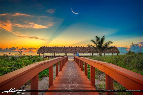 Boardwalk to Beach Singer Island Florida | HDR Photography by Captain Kimo