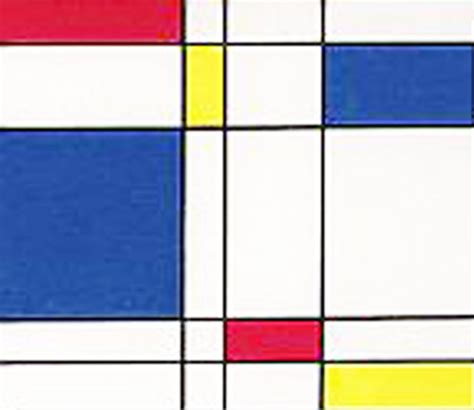 Mondrian Style Painting Lesson Plan: Painting for Kids - KinderArt