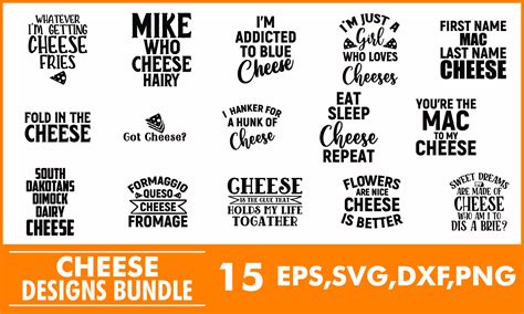 Cheese T Shirt Designs Bundle Graphic by PatternFeed · Creative Fabrica