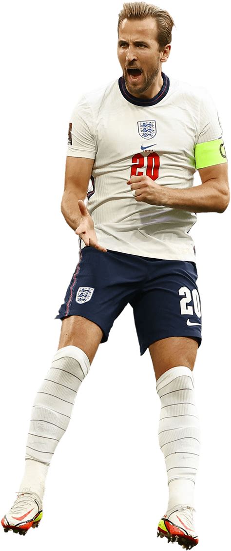 Harry Kane England football render - FootyRenders