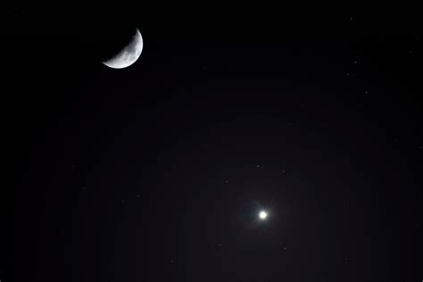 Venus In The Night Sky