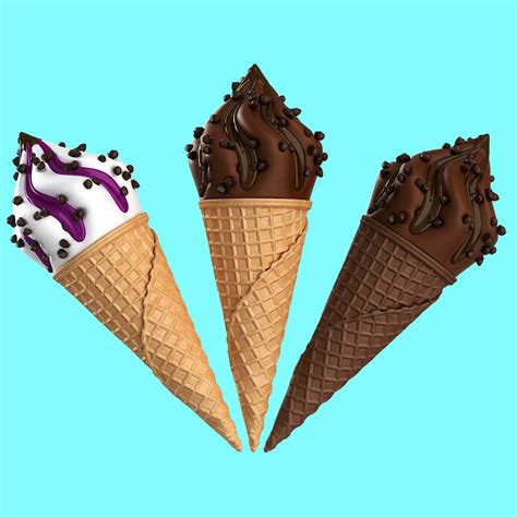 Ice Cream Cone 3D Model