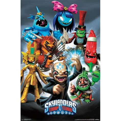 Skylanders Trap Team - Super Villains Poster Print - Walmart.com ...