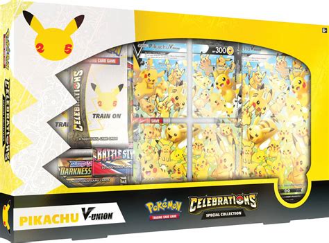 Pokémon TCG: Celebrations Special Collection Pikachu V-UNION [PREORDER] (Ships 10/8) | Hill Top TCG