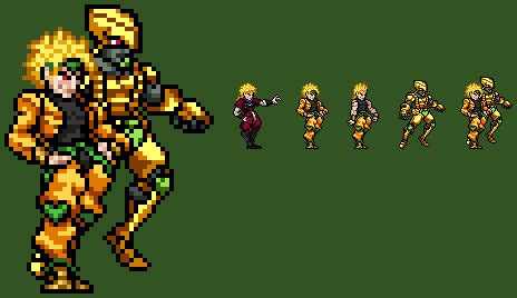 Jojo Bizarre Adventure Dio Sprite by LEANBOOX on DeviantArt