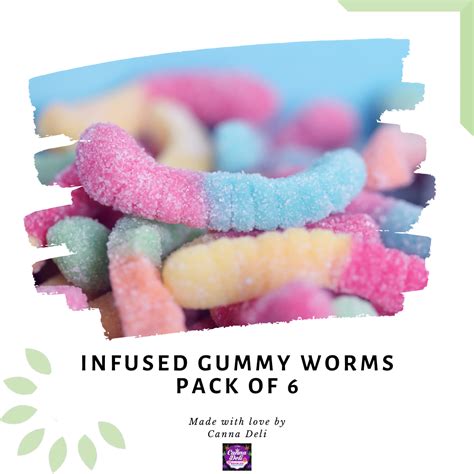 Infused Gummy Worms | The Green Easy