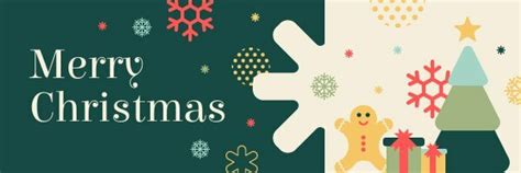 Christmas Email Banner | Free Banner Template - Piktochart