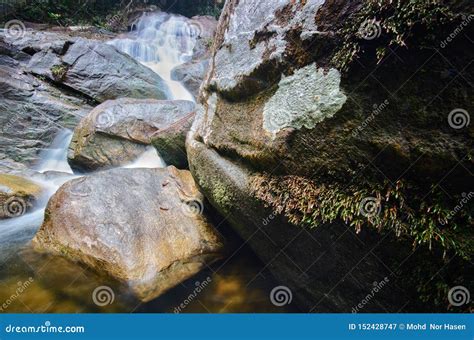 Natural Waterfall at Gunung Stong State Park Kelantan Malaysia. Stock ...