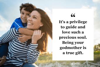 Godmother Quotes on Loving a Child Like They're Your Own | LoveToKnow