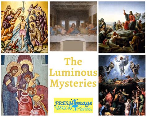 The Luminous Mysteries - FRESHImage