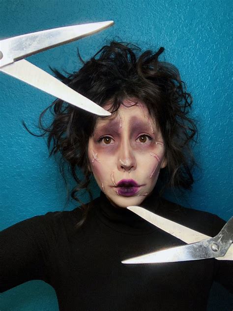 Edward Scissorhands Makeup / Costume | Edward scissorhands makeup ...