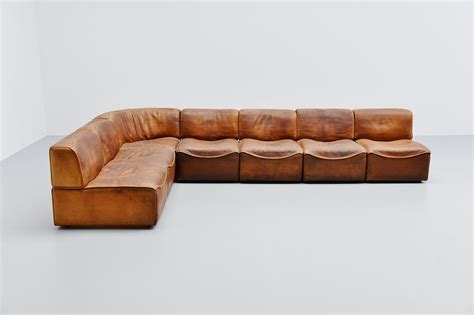 De Sede DS15 modular sofa natural Switzerland 1970 – MassModernDesign