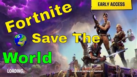 Fortnite Save the world - YouTube