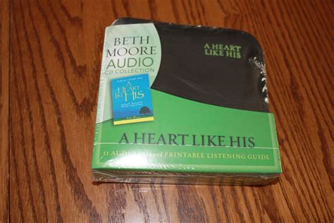 Beth Moore - A Heart Like His - 11 Audio CD Set & Printable Listening Guide NEW | eBay