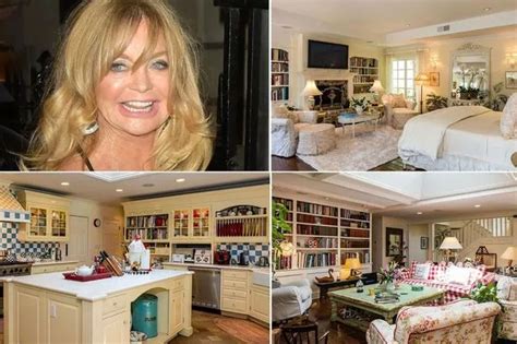 Inside Goldie Hawn and Kurt Russell's five-bed California home as ...