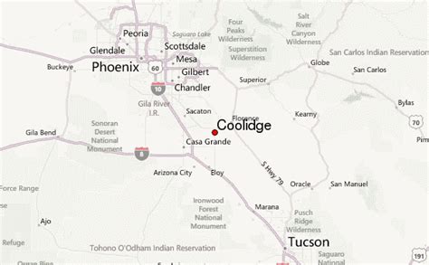 Coolidge Location Guide