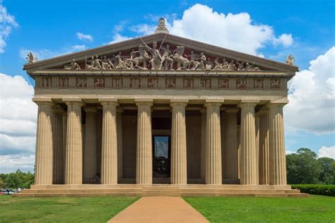 TIL There is an exact scale replica of the Parthenon of Athens. Located in Nashville, the ...