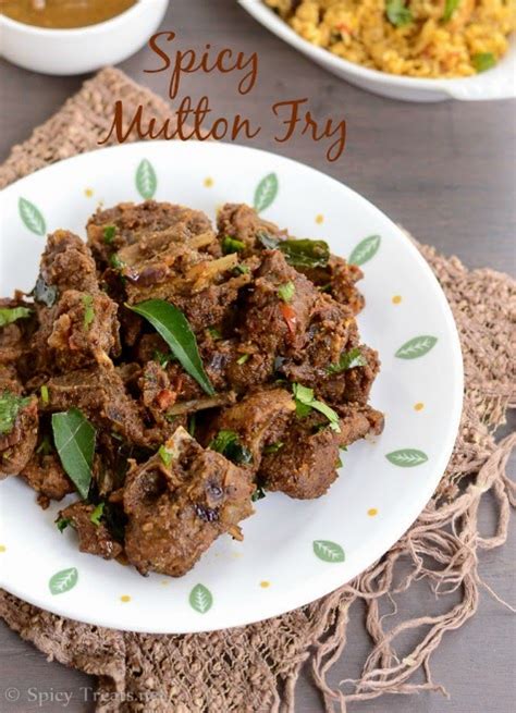 Spicy Treats: Mutton Sukka Recipe | Mutton Chukka Varuval | Spicy ...