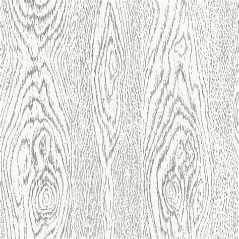 Cole and Son Wood Grain Black And White Wallpaper 40% Off | Samples