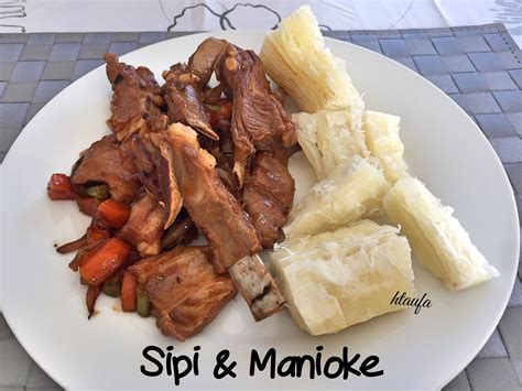 Haka Sipi & Manioke | Tongan food, Polynesian food, Food