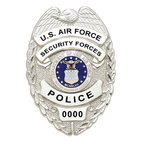 Smith and Warren U.S. Air Force Security Police Badge