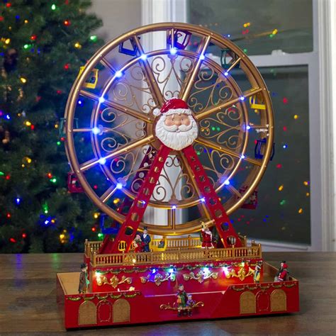 Christmas Ferris Wheel Village 2023 Cool Ultimate Popular Incredible | Christmas Greetings Card 2023