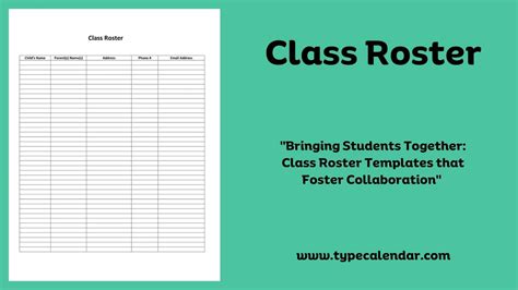 Class Roster Template Google Sheets Free - prntbl.concejomunicipaldechinu.gov.co