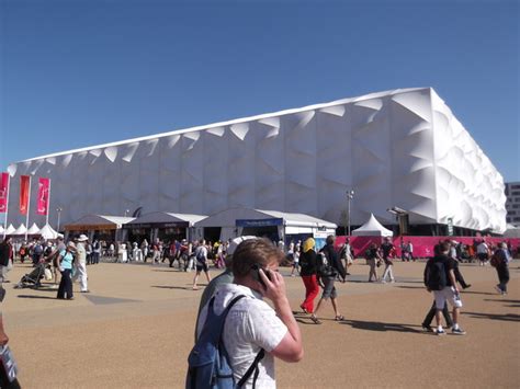 Outside the Basketball Arena, Olympic... © Robin Sones :: Geograph Britain and Ireland