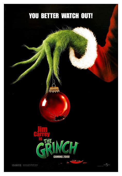 Buy THE GRINCH MOVIE POSTER 2 Sided ORIGINAL Advance 27x40 JIM CARREY Online at desertcart INDIA