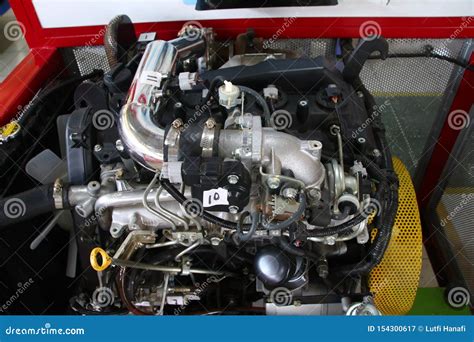 A Complete Picture Of The Toyota Fortuner Engine, The Type Of Diesel Engine, Editorial Image ...