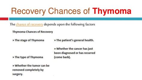 Thymoma: Staging, Symptoms, Diagnosis & Chances Of Recovery